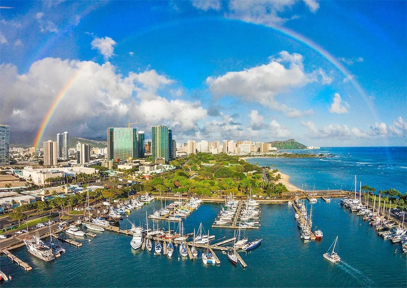 דירות הונולולו Ilikai Tower 633 Yacht Harbor View 1Br